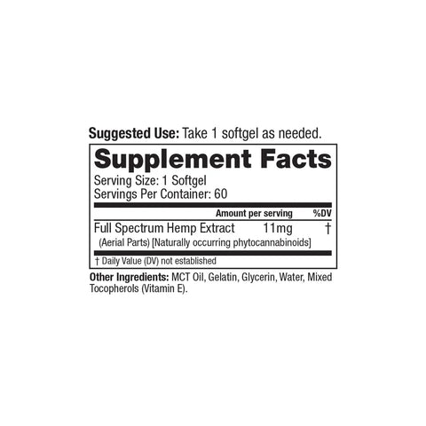 CbdMD Chill D9 THC Microdose Softgels 60 Ct.