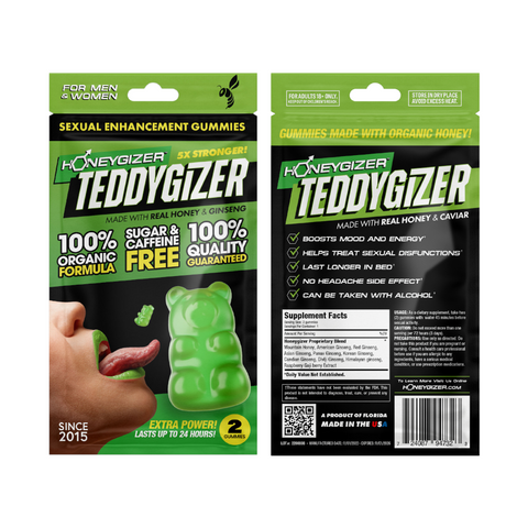 HONEYGIZER TEDDYGIZER ENHANCEMENT GUMMIES