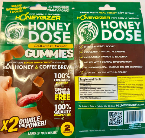 HONEYGIZER TEDDYGIZER ENHANCEMENT GUMMIES