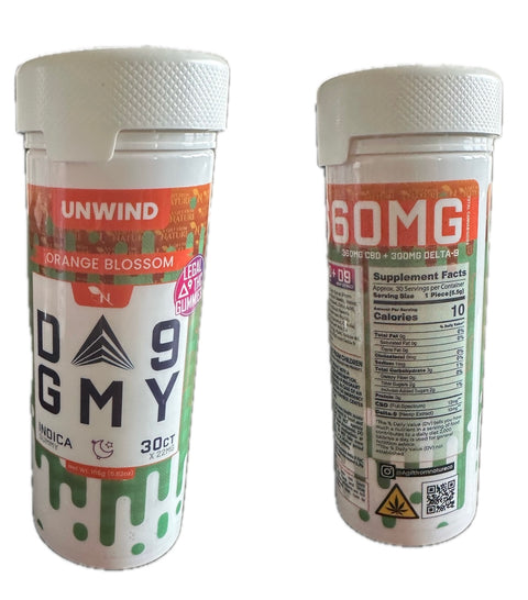 AGFN D9 GMY Delta-9 THC Gummies