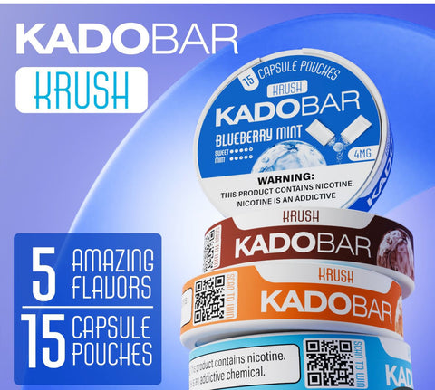 KADOBAR KRUSH NICOTINE POUCHES