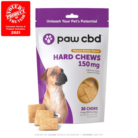 Pet CBD Oil Hard Chews for Dogs
