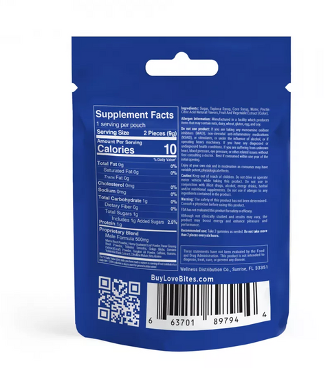 LOVE BITES ENHANCEMENT GUMMIES