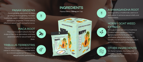 HAPPY PAPAYA FEMALE ENHACEMENT PILL