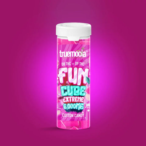 TRUEMOOLA D8 + D9 6000MG GUMMIES FUN CUBE EXTREME