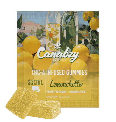 Canabzy THC-A/THC-P Infused Gummies 500mg 2ct