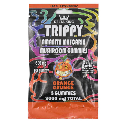 Delta King Trippy Amanita Muscaria Mushroom Gummies 3000MG