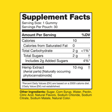 CBDMD Delta 9 THC Elevate Gummies 30 PK
