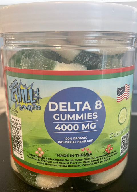 SUPER CHILL DELTA 8 GUMMIES 4000MG