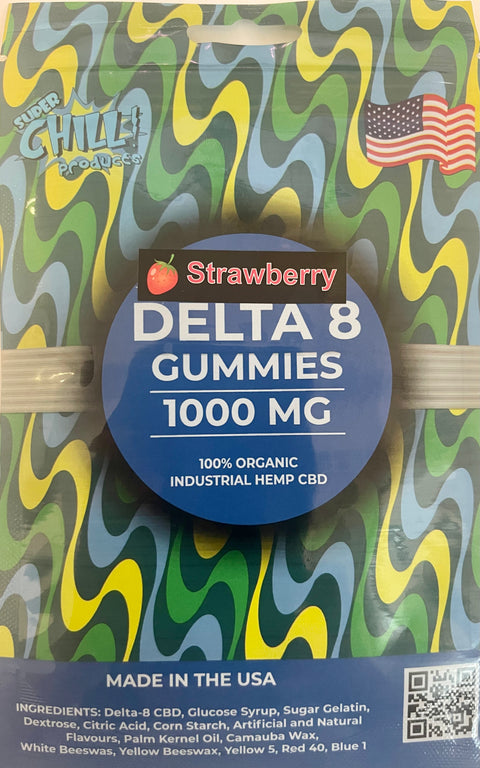 SUPER CHILL DELTA 8 GUMMIES 1000MG