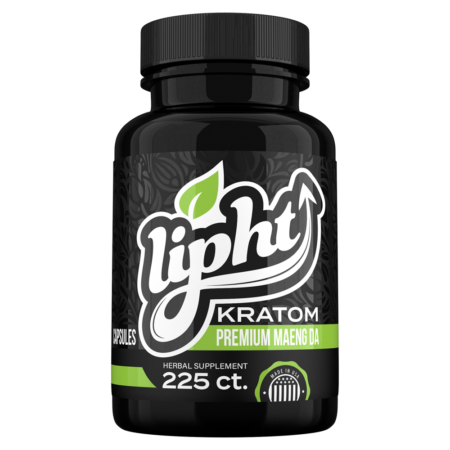 LIPHT KRATOM CAPSULES - PREMIUM MAENG DA