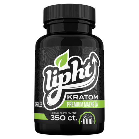 LIPHT KRATOM CAPSULES - PREMIUM MAENG DA