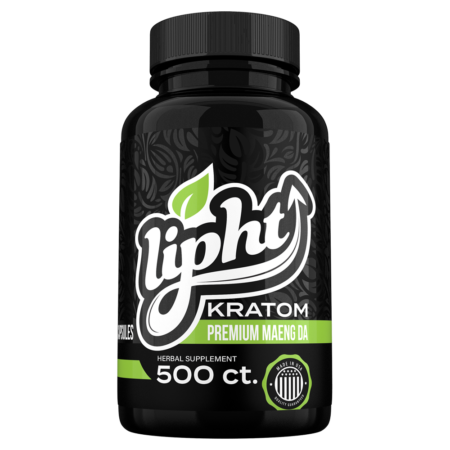 LIPHT KRATOM CAPSULES - PREMIUM MAENG DA