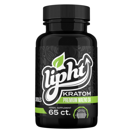 LIPHT KRATOM CAPSULES - PREMIUM MAENG DA