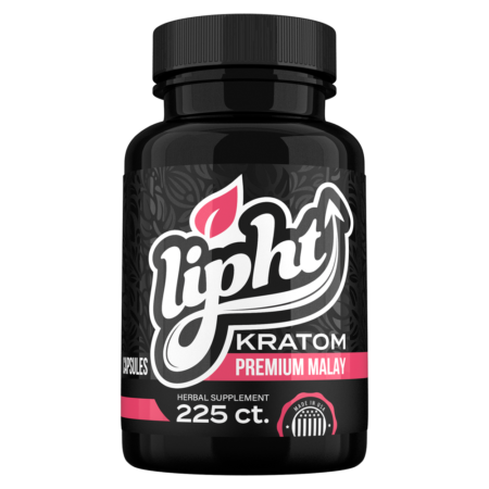 LIPHT KRATOM CAPSULES - PREMIUM MALAY