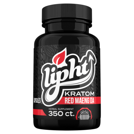 LIPHT KRATOM CAPSULES - RED MAENG DA