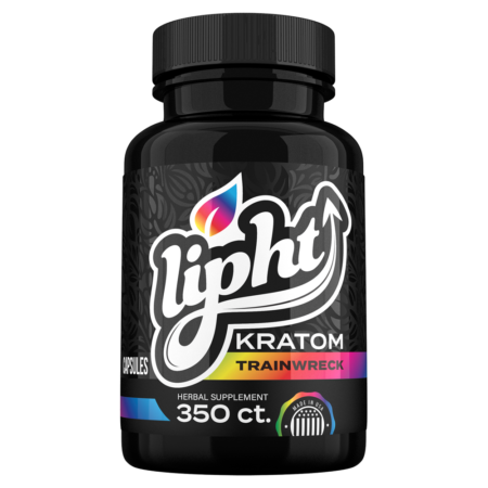 LIPHT KRATOM CAPSULES - TRAINWRECK