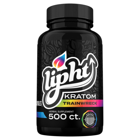 LIPHT KRATOM CAPSULES - TRAINWRECK