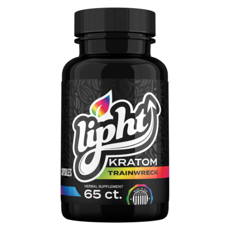 LIPHT KRATOM CAPSULES - TRAINWRECK