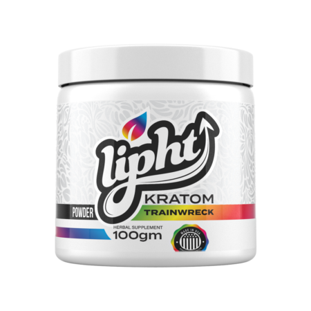 LIPHT KRATOM POWDER - TRAINWRECK