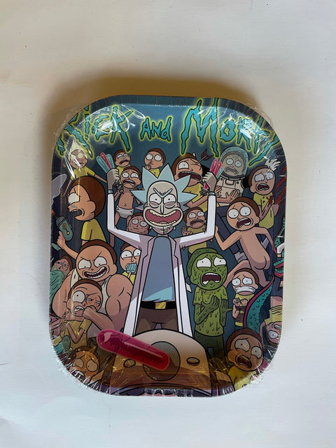 Assorted Metal Rolling Tray 18cm×14cm×1.5cm