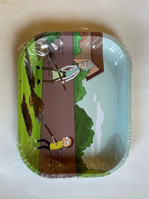 Assorted Metal Rolling Tray 18cm×14cm×1.5cm