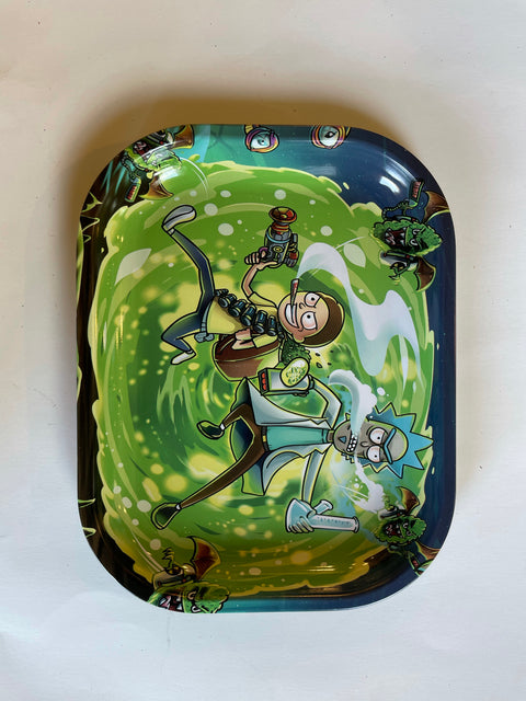 Assorted Metal Rolling Tray 18cm×14cm×1.5cm